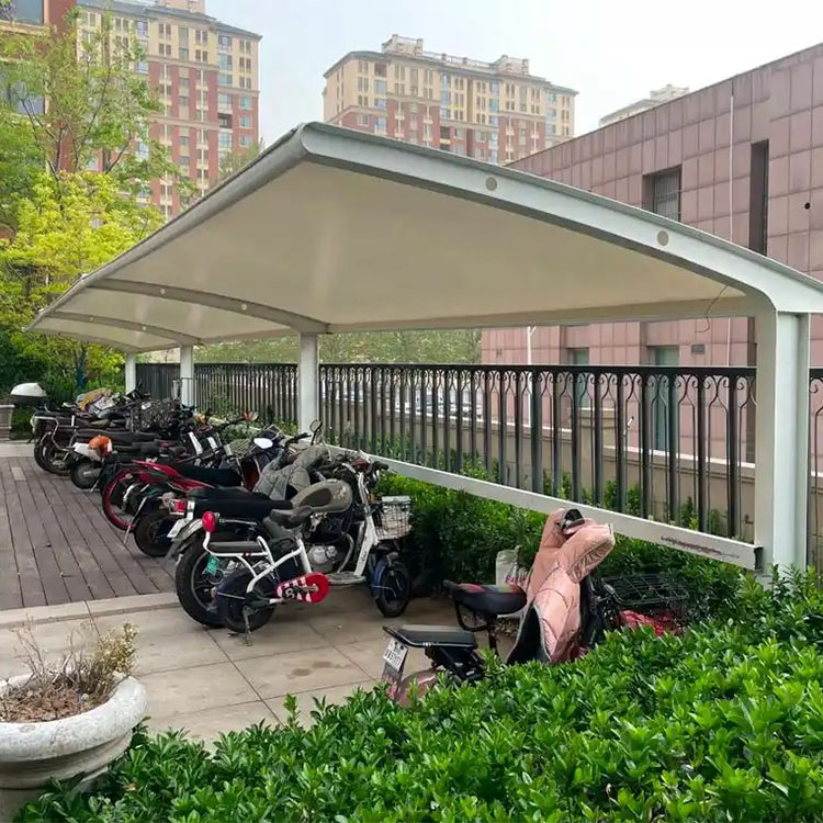 滦平县膜结构电动车棚